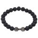 thumbnail image 1 of Pulsera de Piedra Ojo de Tigre Pulsera de Piedra de Lava Stress Yoga Beads Pulsera Ajustable Difusor de Aceite de Aromaterapia Pulsera de Lava para Hombre Mujer, 1 of 2