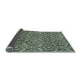 thumbnail image 2 of Ahgly Company Indoor Rectangle Abstract Light Blue Modern Area Rugs, 6' x 9', 2 of 4