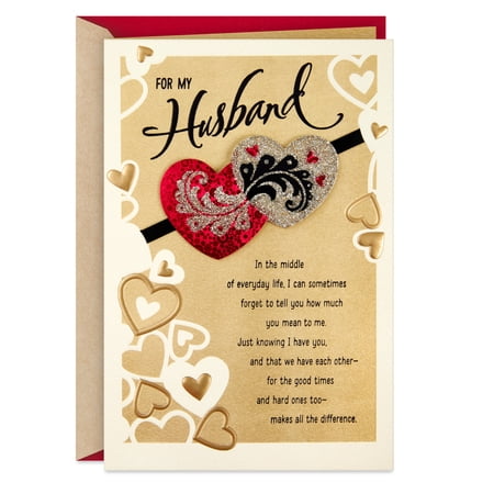 DaySpring Religious Valentine's Day Card for Husband (Life With You Was God's Plan)