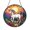 Acrylic 3.5 Inch, variant on Fantasy Unicorn Sunset Stained Glass Suncatcher – Window Decor