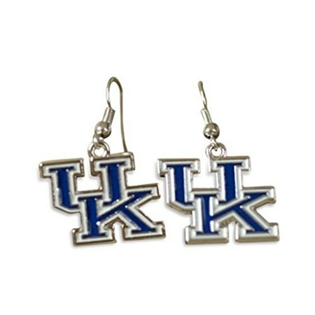 - University of Kentucky Wildcats UK Logo Dangle Earrings