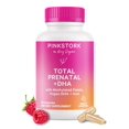 thumbnail image 1 of Vitaminas prenatales Pink Stork Total con DHA, folato y hierro, 60 cápsulas, 1 of 8