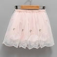 thumbnail image 3 of HAiming Girls Layered Tulle Skirts Princess Dress Elastic Waist Layered Mesh Lace Tiered Skirt Birthday Party Outfits, 3 of 5