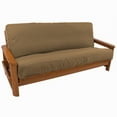 thumbnail image 3 of Blazing Needles  Vitality 8-inch Solid Twill Futon Cover, 3 of 5