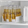 thumbnail image 4 of Estante Almacenamiento Botellas para Gabinete Baño Tocador Nevera (estrella) Blanco, 4 of 9