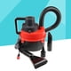 thumbnail image 4 of Aspiradora portátil de mano de 12 V para coche, de alta potencia, para uso en seco y húmedo, con linterna y succión potente (roja), 4 of 7