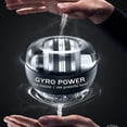 thumbnail image 2 of Jinsinto Gyro Power Ball Auto Start Range Gyro Power Wrist Ball with Inverted Arm Hand Muscle Strength Trainer Fitness Equipment, 2 of 3