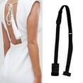 thumbnail image 2 of Low Back Bra Strap Extension Converter Adjustable Backless Summer ε< .μ *} ιя ш., 2 of 9