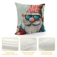 thumbnail image 4 of Chilfamy Summer Pillow Cover Gnome Beach Please Decorative Lumbar Pillow Case Decor Home Decorations Cushion Case for Sofa Couch 12x12in, 4 of 5
