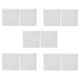 thumbnail image 1 of Almohadillas de Parachoques Adhesivas para Pies de Goma Transparente 1000X Parachoques Autoadhesivos Amortiguadoras para Gabinetes de Puerta con Amortiguación de Sonido, 8X2.5 mm, 1 of 4