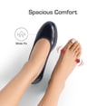 thumbnail image 2 of BURUDANI Women's Chunky Closed Toe Low Block Heels Work Pumps Comfortable Round Toe Dress Wedding Shoes WIDE SHOES, 2 of 8