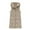 Khaki-31, variant on LIBRCLO Womens Puffer Vest Long Sleeveless Jacket Lightweight Warm Winter Coat with Pockets