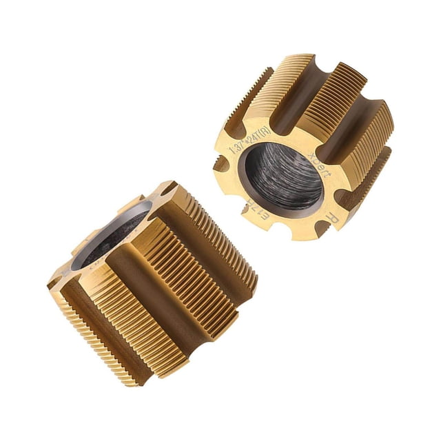2 Pcs Outil de Filetage de Boîtier de Pédalier BC 1.37x24T Vis Robinet Pièce de Rechange Pièces BSA MTB Anglais L & R
