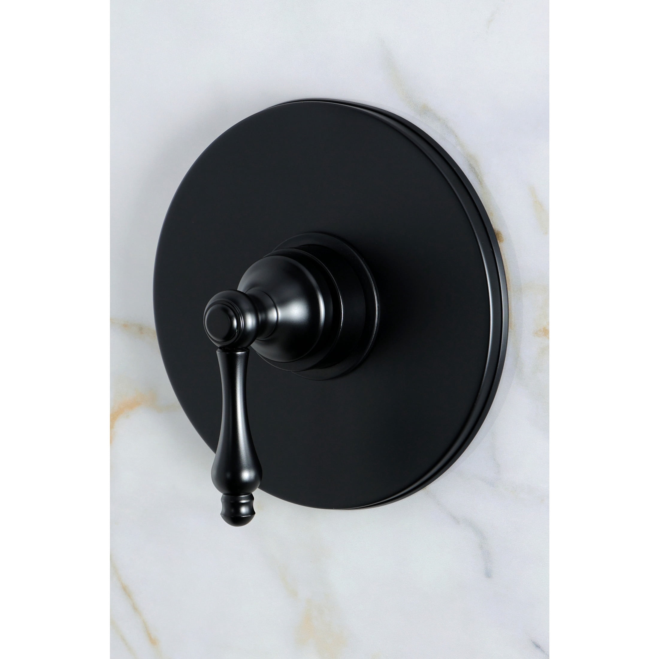 Kingston Brass KB8330ALSO Restoration Single-Handle Pressure Balanced Shower Faucet, Matte Black
