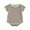 Khaki, variant on Okbabeha Baby Boy Girl Romper Newborn Outfit Waffle Knit Short Sleeve Jumpsuit Bodysuit One Piece Summer Clothing