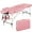 Pink, variant on Topeakmart Adjustable Massage Bed Portable Massage Table Spa Table with Headrest/Armrest/Hand Pallet Black