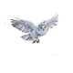 thumbnail image 1 of Repelente de pájaros acrílico realista con forma de búho | Repelente de animales de jardín duradero y resistente a la intemperie | Adorno de imitación para patio, jardín, protección de plantas y, 1 of 1