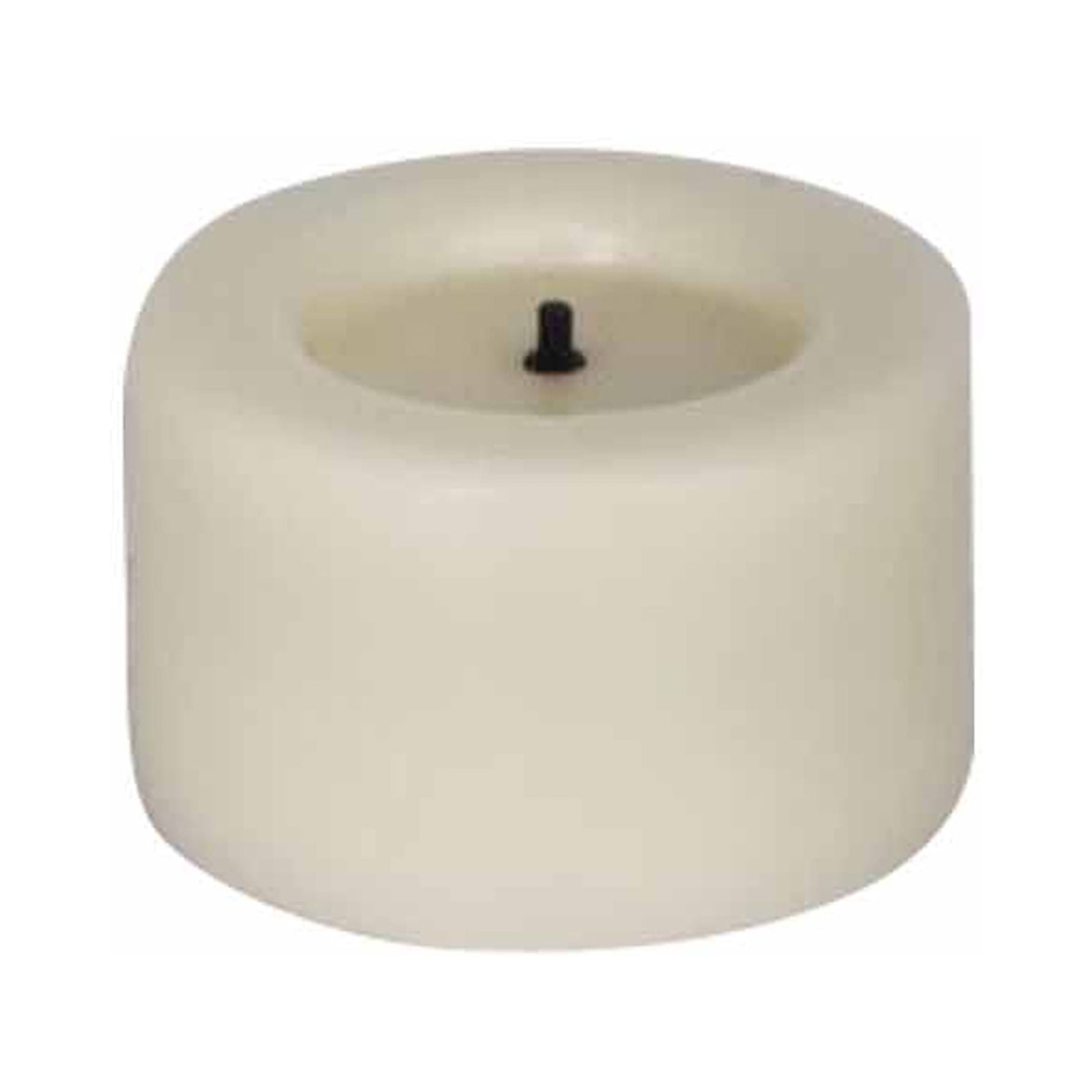 (3 pack) Mainstays Unscented Flameless LED Tealights, Ivory, 6 Count