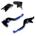 thumbnail image 3 of Adjustable Clutch Brake Lever for Speed Triple R 2016-2018 1200 Scrambler Blue, 3 of 4