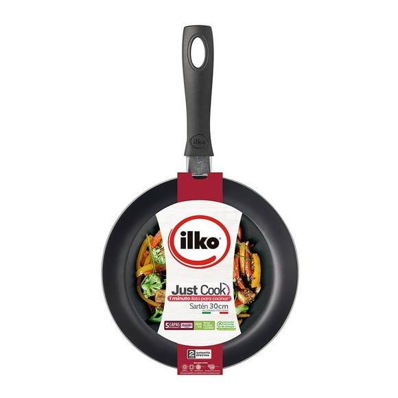Sartén Ilko Just Cook 30 cm Antiadherente Rojo