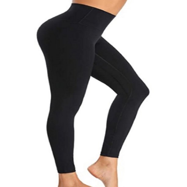 Fitness Cintura alta Push Up Ropa deportiva Control de barriga Mujer Pantalones de yoga (Negro L) Tmvgtek Para Estrenar