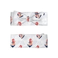 thumbnail image 3 of Gaeub Sea Horse And Corals1 Baby Headbands，Hairbands with Bows Girls Hair Accessories for Newborn Infant Toddler Kids Handmade, 3 of 5