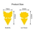 thumbnail image 2 of G·PEH Fruit Fly Traps Set of 50 Sticky Traps for Indoor/Outdoor Use Catch Gnats & Flies, 2 of 9