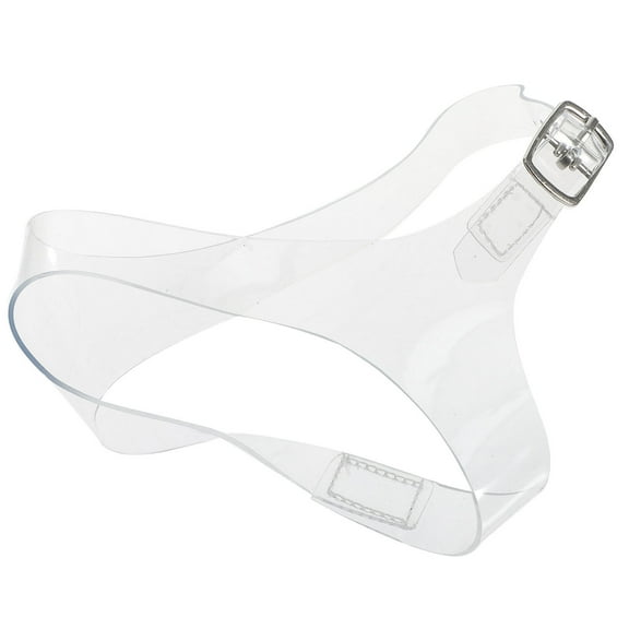 GAXIRE 3 Pairs Detachable Shoe Straps For Heels Tpu For Women 18x0.7x0.08In