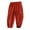 Red, variant on Little Boys Pants Summer Casual Cargo Pants Outdoor Play School Beach Yoga Travel Basic Solid Color Long Pants Clothes for Kids Size 5-6T