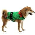 thumbnail image 2 of JYYYBF Pet Christmas Outfit Elf Costume Striped Vest with Light Cosplay Clothes for Dog Cat, 2 of 9