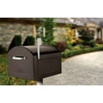 thumbnail image 6 of Architectural Mailboxes 950020RZ Centennial Rubbed Bronze Post Mount, 6 of 8