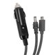 thumbnail image 2 of Câble d'alimentation 3 en 1, prise mâle CC vers adaptateur de chargeur de voiture de type C PD100W pour mini appareil satellite, 3 mètres, 2 of 4