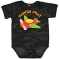 thumbnail image 3 of Inktastic Future Pilot Airplane Boys or Girls Baby Bodysuit, 3 of 5
