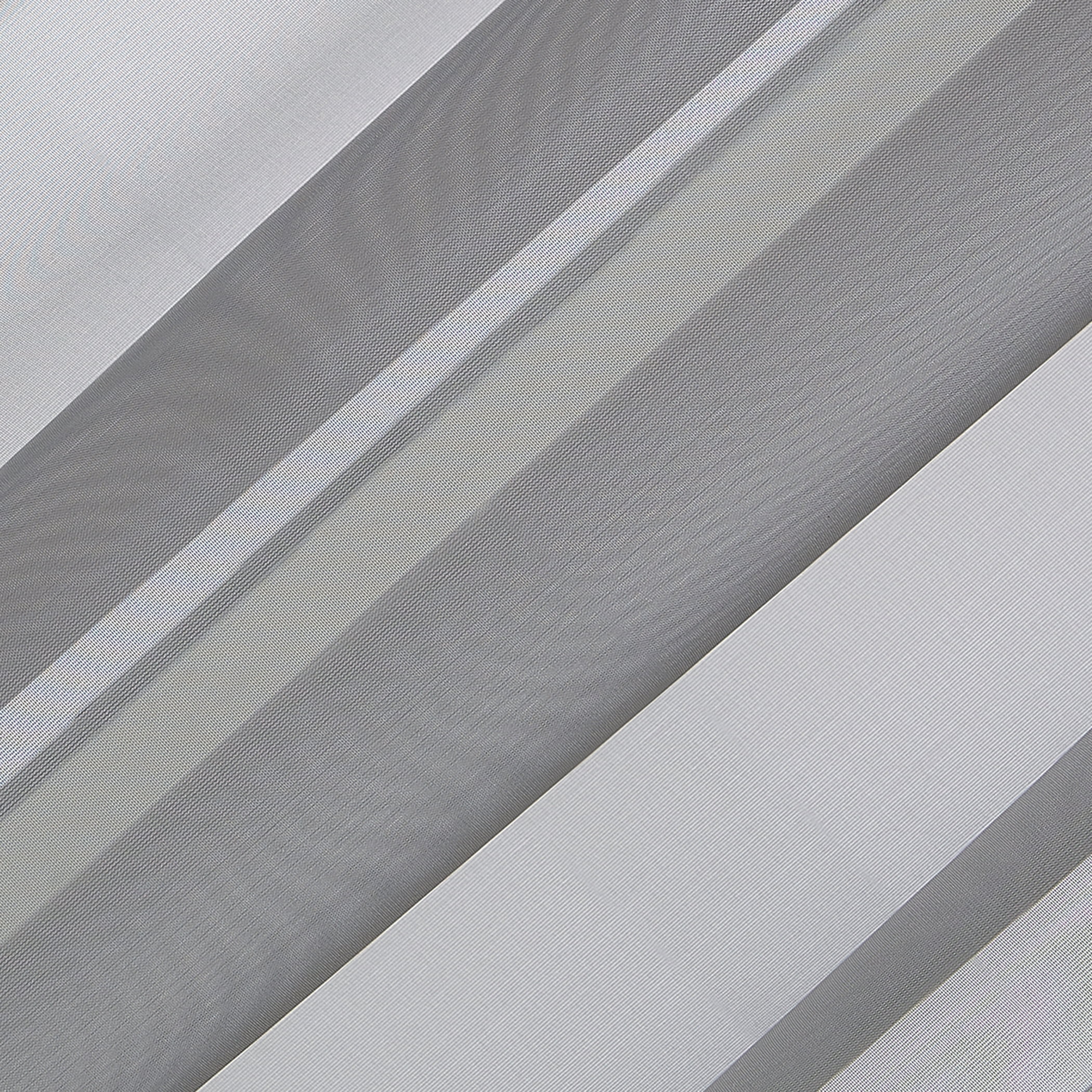 Mainstays Marjorie 1-Piece Sheer Voile Rod Pocket Curtain Panel, 59"x54", Grey