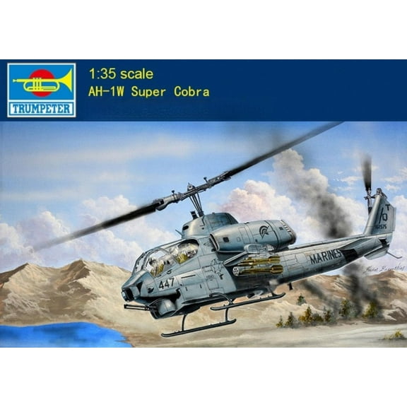 Trumpeter 05116 1/35 Scale AH-1W Super Cobra Aircraft Assembly plastics Model Kit