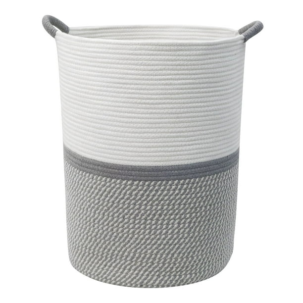 Caroeas XXXL Extra Large Rope Basket, 16''x20'' Woven Storage Basket