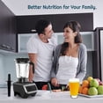 thumbnail image 6 of iCucina Commercial High Speed Blender, 64 oz, Professional Smoothie Blender For Frozen Fruit, Ice Crushing Mixer, Soup Maker, Licuadora, 6 of 6