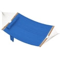 thumbnail image 6 of Clearance Polyester Hammock Sets for Double kids & Adult, Lightweight Polyester Portable Hammock with 8.5 FT Stand, Parachute Hammock for Backpacking, Camping, Travel, Beach, Yard, S10389, 6 of 7