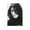Unframe-style, variant on Actress Producer Salma Hayek Black White Poster Gifts Canvas Painting Poster Wall Art Decorative Picture Prints Modern Decor 12x18inch(30x45cm)