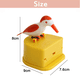 thumbnail image 2 of Jucaifu Dispensador de palillos para pájaros pequeños, dispensador creativo de palillos para pájaros, soporte para palillos de dientes, 2 of 5