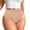 Beige, variant on Juniors High-Waisted Mesh Briefs - Nylon Spandex Soft, Seamless Breathable, Wide Waistband, Size S, Navy for Everyday Wear