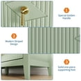 thumbnail image 4 of QinaQin Recessed Patterned Dressing Table for Bedroom, 47.2 Inches Wide, 6 Drawers, Made Of Wood, Modern Style, Suitable for Storage In Living Room, Hallway, Or Entryway, 4 of 8