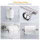 thumbnail image 4 of Cilee Juego De Accesorios De Baño De Níquel Cepillado De 10 Piezas, Anillo De Barra De Toalla De Níquel Cepillado De 24 Pulgadas, Soporte Para Papel Higiénico Y Gancho Para Toalla, Juego De Accesorios, 4 of 5