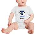 thumbnail image 2 of Half Israeli Is Better Than None Cute Baby Bodysuits, 2 of 5
