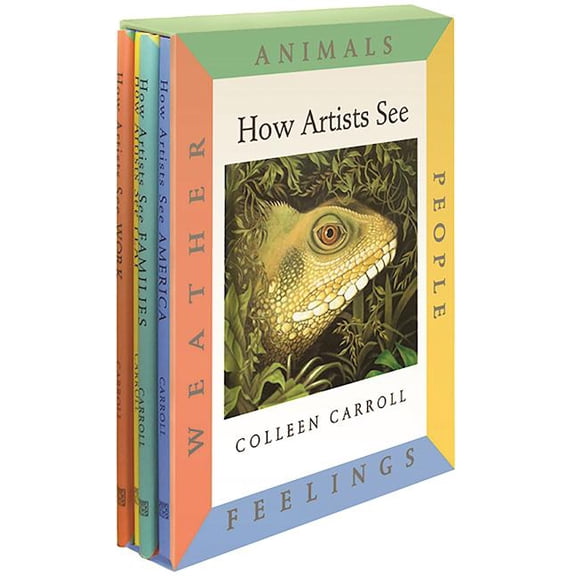 How Artist See: How Artists See 4-Volume Set I: Animals / People / Feelings / Weather (Hardcover)