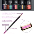 thumbnail image 3 of RKSTN Erasable Ballpoint Pens, Rotatable, 0.5mm, Assorted Ink Colors, 1 Count, 3 of 9