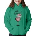 thumbnail image 2 of Generic Toddler Christmas Sweater Funny Sweatshirts Girl Boys Long Sleeve Graphic Pullover Tops Oversized Crewneck Hoodie for Casual Soft Comfortable Clothing(11-12 Years,Green), 2 of 3