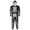 Color #02 - Halloween Spooky Family Matching, variant on TBKOMH Halloween Costume Skeleton Onesie Family Matching Zip Up Hooded Jumpsuit Long Sleeve One Piece Loungewear for Couples Adults Outfit Trick or Treat