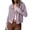 Pink, variant on Women's Fall Casual Shacket Jackets 2024 Long Sleeve Button Down Lightweight Cropped Shirt Outerwear Coat with Pockets Black,S