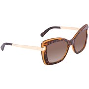 Ferragamo Brown Gradient Square Sunglasses SF814S 226 54